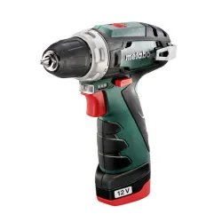 
                  Metabo Akumulatorowa Wiertarko-Wkrętarka PowerMaxx BS Basic 12V + Akumulatory i Akcesoria 600984500 EAN 4061792196483